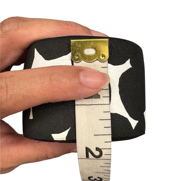 Kate Spade Black and White Polka Dot Wedge Sandals Flip Flops Thong size 7 - Picture 11 of 12